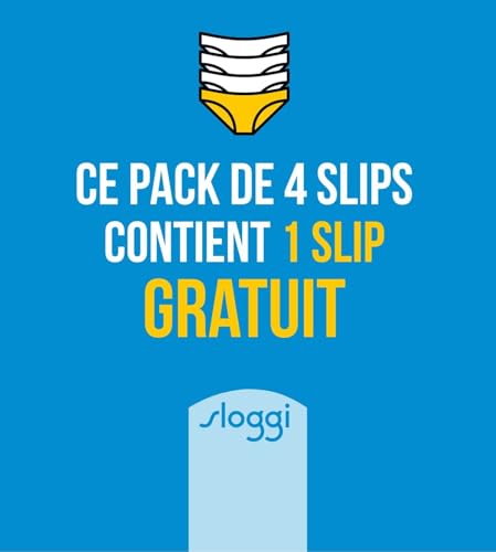 Culottes midi Sloggi women 4 pièces OEKO-TEX