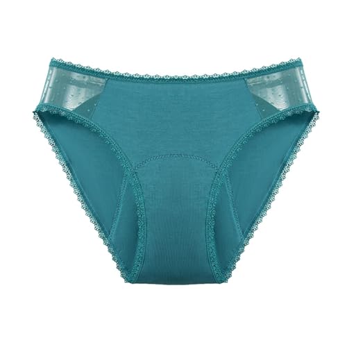 Culotte Haute Femmes Coton Périodes Menstruelles Élastique Respirant Doux Perte