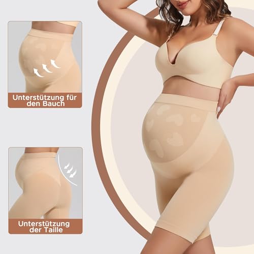  culotte de grossesse haute pour femme pendant la maternité sans frottement adapté pour robe_shortcode OEKO-TEX STANDARD